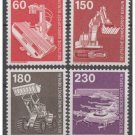 GERMANY Berlin 1978/79 mnh INDUSTRY & TECHNOLOGY