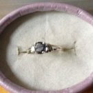 Natural Color Change Fluorite Sterling Silver Ring (Handmade)