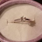 Natural Color Change Diaspore Sterling Silver Engagement Ring (Handmade)
