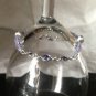 Natural Tanzanite Beaded Sterling Silver Bracelet (Handmade)