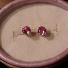 Natural Mystic Topaz Sterling Silver Earrings (Handmade)
