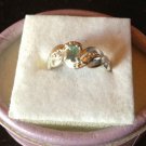 Natural Alexandrite Sterling Silver  Engagement Ring (Handmade)