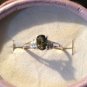Extremely Rare Natural Kornerupine Sterling Silver Engagement Ring (Handmade)