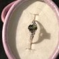 Extremely Rare Natural Kornerupine Sterling Silver Engagement Ring (Handmade)