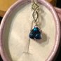 Natural Mystic Quartz Sterling Silver Necklace (Handmade)