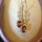 Natural Color Change Garnet Sterling Silver Earrings (Handmade)