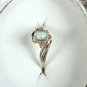Sky Blue Aquamarine 925 Sterling Silver Ring (Handmade)