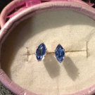 Natural Kyanite Sterling Silver Earrings