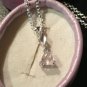 Natural Blush Cor De Rosa Morganite Sterling Silver Necklace (Handmade)