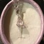 Natural Blush Cor De Rosa Morganite Sterling Silver Necklace (Handmade)