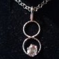 Natural Color Change Diaspore Sterling Silver Necklace