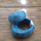 New Lab-Made Turquoise Dome Band
