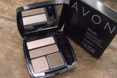 New  Avon True Color Eyeshadow Quad - Mocha Latte - Retails $7