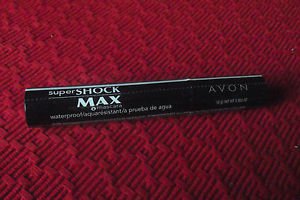 New Avon Super Shock Max Mascara, Black - Regular & Waterproof - Retails $9