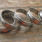 New Spin Silvertone Ring - Light, Comfortable and Durable Great Buy!