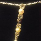 New Avon Genuine Freshwater Pearl 8x10MM Pendant on Chain/Retails $14.99
