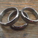 New Elegant Stainless Steel Wedding Band Ring - 6MM Various Sizes