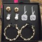New Avon Elevated Sophistication 4 Pairs Earring Set, Retails $14.99