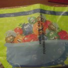 New Avon Kids Carry all Fun Bright Lime Green Bag - In Wrap Retails $10