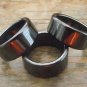 New Smooth Flat Gunsmoke Hematite 10MM Solid Band Ring - Various Sizes
