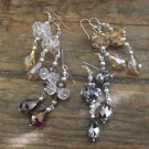 New Gorgeous Party Sexy Faceted Swarovski Crystals Earrings 2.25" Long