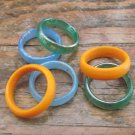 New Murano Glass Band Ring 6 MM Thick