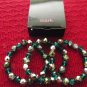 New Beautiful Avon/Mark Sparks Fly Stretch Set of 3 Bracelets Medium Retails $20