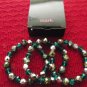 New Beautiful Avon/Mark Sparks Fly Stretch Set of 3 Bracelets Medium Retails $20