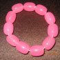 New Striking Huge Jade Stretch Bracelet 14x17 MM 7.5" Medium Fit Various Colors