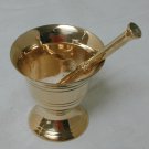 Brass Mortar and Pestle DWP