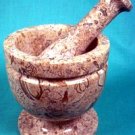 Mortar/Pestle Coral (4"dia)