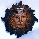 Goddess of the Woods Wall Sculpture (4"hx 4 1/2"w)