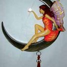 Fairy: Hanging Moon W Crystal