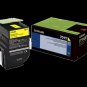 Lexmark 701Y Yellow Return Program Toner Cartridge Laser Toner/Print Cartridge