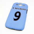 Manchester Man City Negredo Football Shirt Cover Case for Samsung Galaxy S3 - Non Fade, Hard Wearing