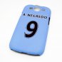 Manchester Man City Negredo Football Shirt Cover Case for Samsung Galaxy S3 - Non Fade, Hard Wearing