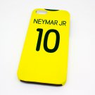 Brazil Brasilia Neymar Football Shirt Style Mobile Phone Cover Case for iPhone 5/5s - Non Fade, Hard Wearing Rubb