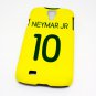 Brazil Brasilia Neymar Football Shirt Cover Case for Samsung Galaxy S4 i9500/5 - Non Fade, Hard Wear
