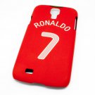 Portugal Portuguesa Ronaldo Football Shirt Cover Case for Samsung Galaxy S4 i9500/5 - Non Fade, Hard