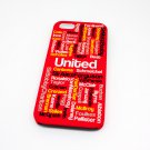 Manchester United Man UTD Legends Football Fan Cover Case for iPhone 5/5s - Non Fade, Hard Wearing R
