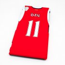 Arsenal Ozil Football Shirt Style Mobile Phone Cover Case for Sony Xperia Z1 - Non Fade, Hard Wearin