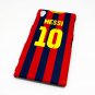 Barcelona Messi Football Shirt Style Mobile Phone Cover Case for Sony Xperia Z1 - Non Fade, Hard Wea
