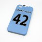 Manchester City Ya Ya Toure Football Shirt Style Mobile Phone Cover Case for iPhone 4/4s- Non Fade, Hard Wearing 
