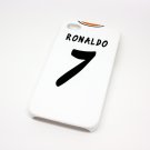 Real Madrid FC Ronaldo Football Shirt Style Mobile Phone Cover Case for iPhone 4/4s- Non Fade, Hard Wearing Rubbe