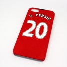 Manchester United Van Persie Football Shirt Style Mobile Phone Cover Case for iPhone 5/5s- Non Fade, Hard Wearing