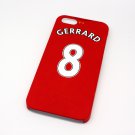 Liverpool FC Gerrard Football Shirt Style Mobile Phone Cover Case for iPhone 5/5s- Non Fade, Hard Wearing Rubberi