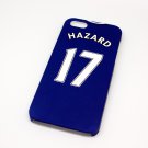 Chelsea FC Hazard Football Shirt Style Mobile Phone Cover Case for iPhone 5/5s- Non Fade, Hard Wearing Rubberised