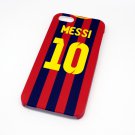 Barcelona FC Messi Football Shirt Style Mobile Phone Cover Case for iPhone 5/5s- Non Fade, Hard Wearing Rubberise