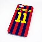 Barcelona FC Neymar JR Football Shirt Style Mobile Phone Cover Case for iPhone 5/5s- Non Fade, Hard Wearing Rubbe
