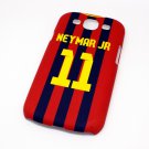Barcelona FC Neymar JR Football Shirt Style Mobile Phone Cover Case for  Samsung Galaxy S3- Non Fade, Hard Wearin